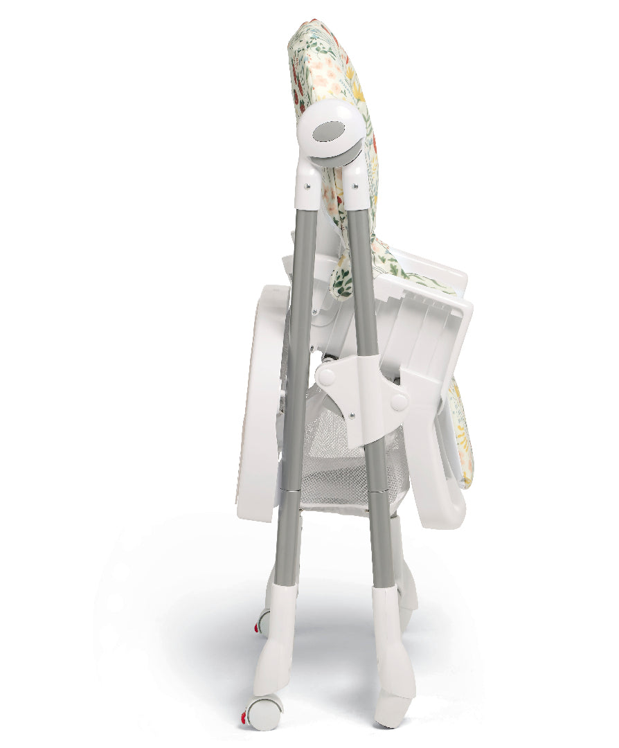 Mamas and Papas Snax highchair in fruit garden