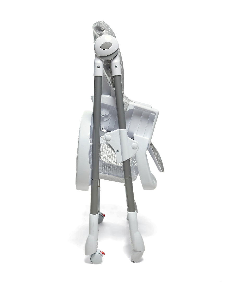 Mamas and Papas Snax highchair in grey spot