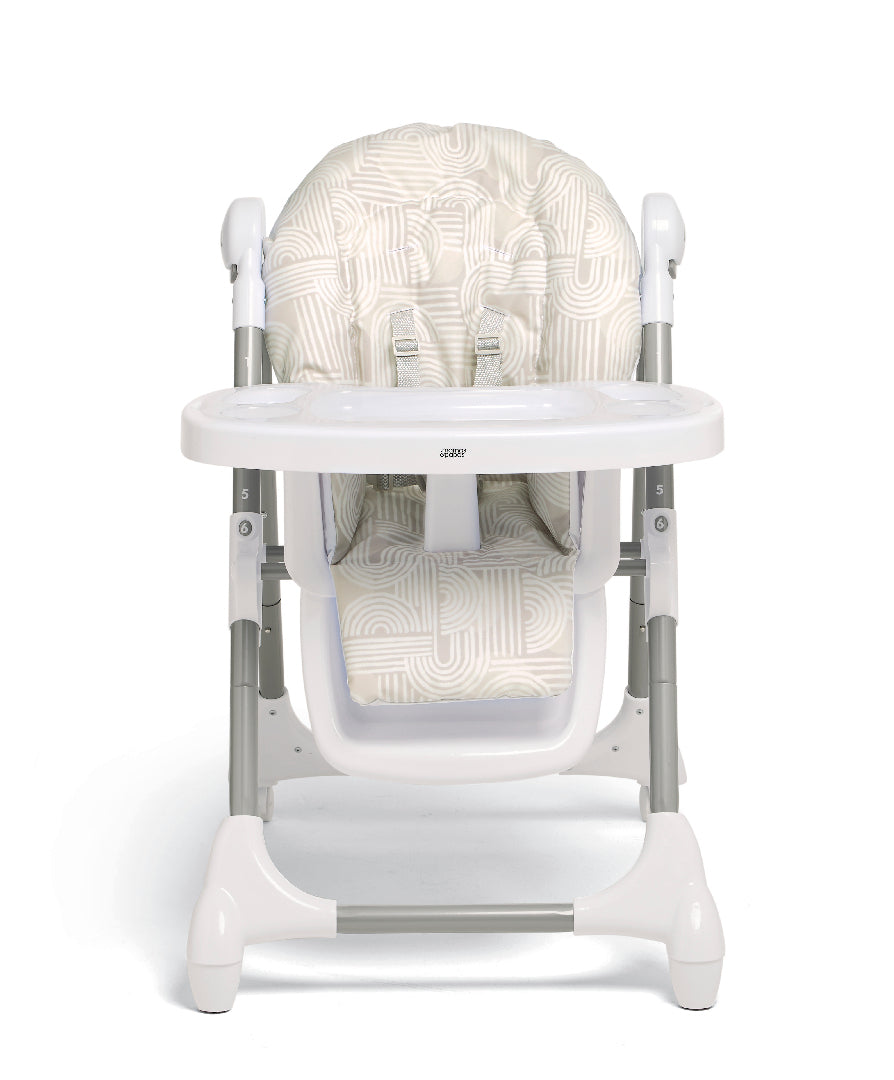 Mamas and Papas Snax highchair in woven natural