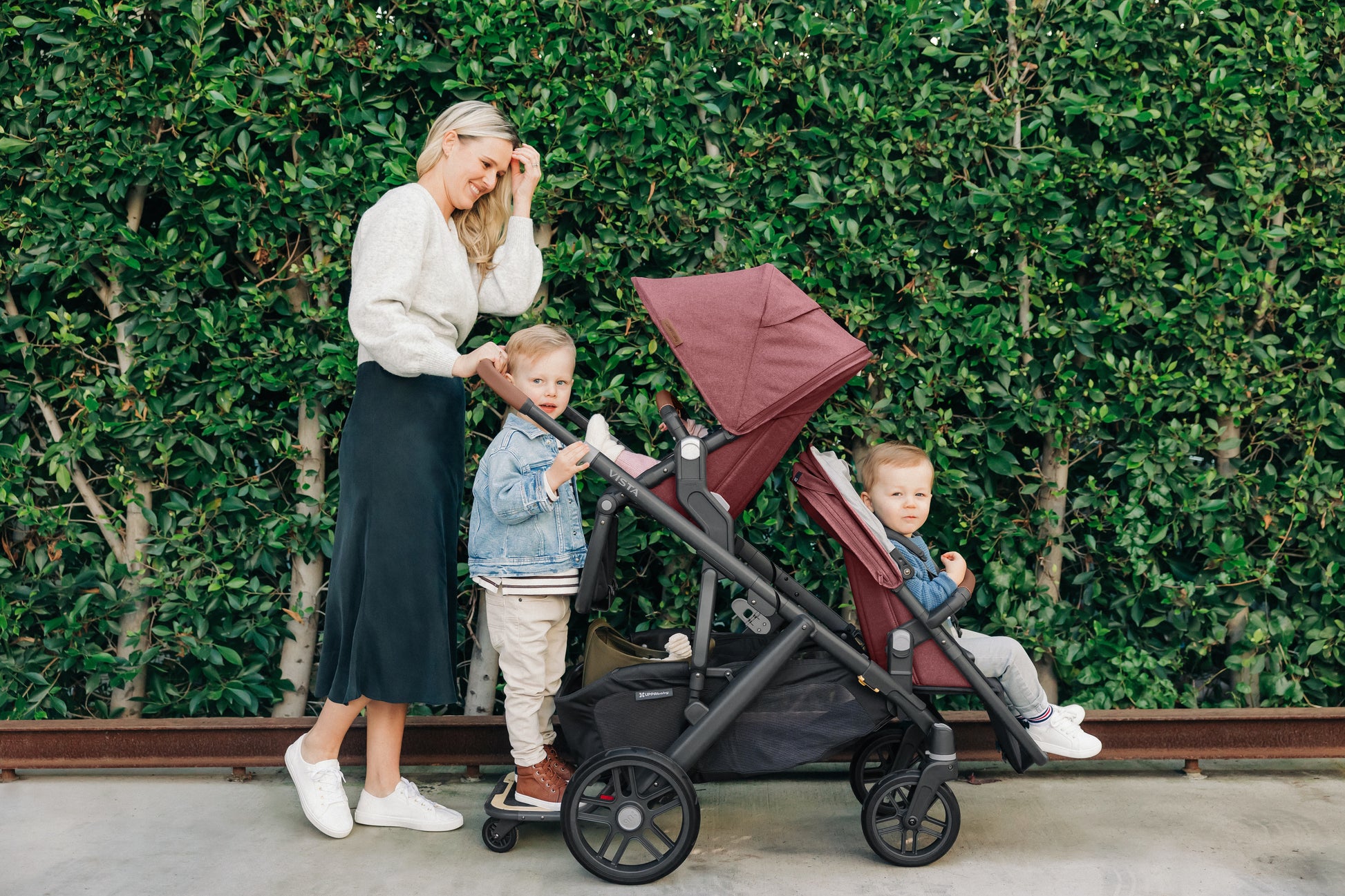 UPPAbaby piggyback board for vista stroller