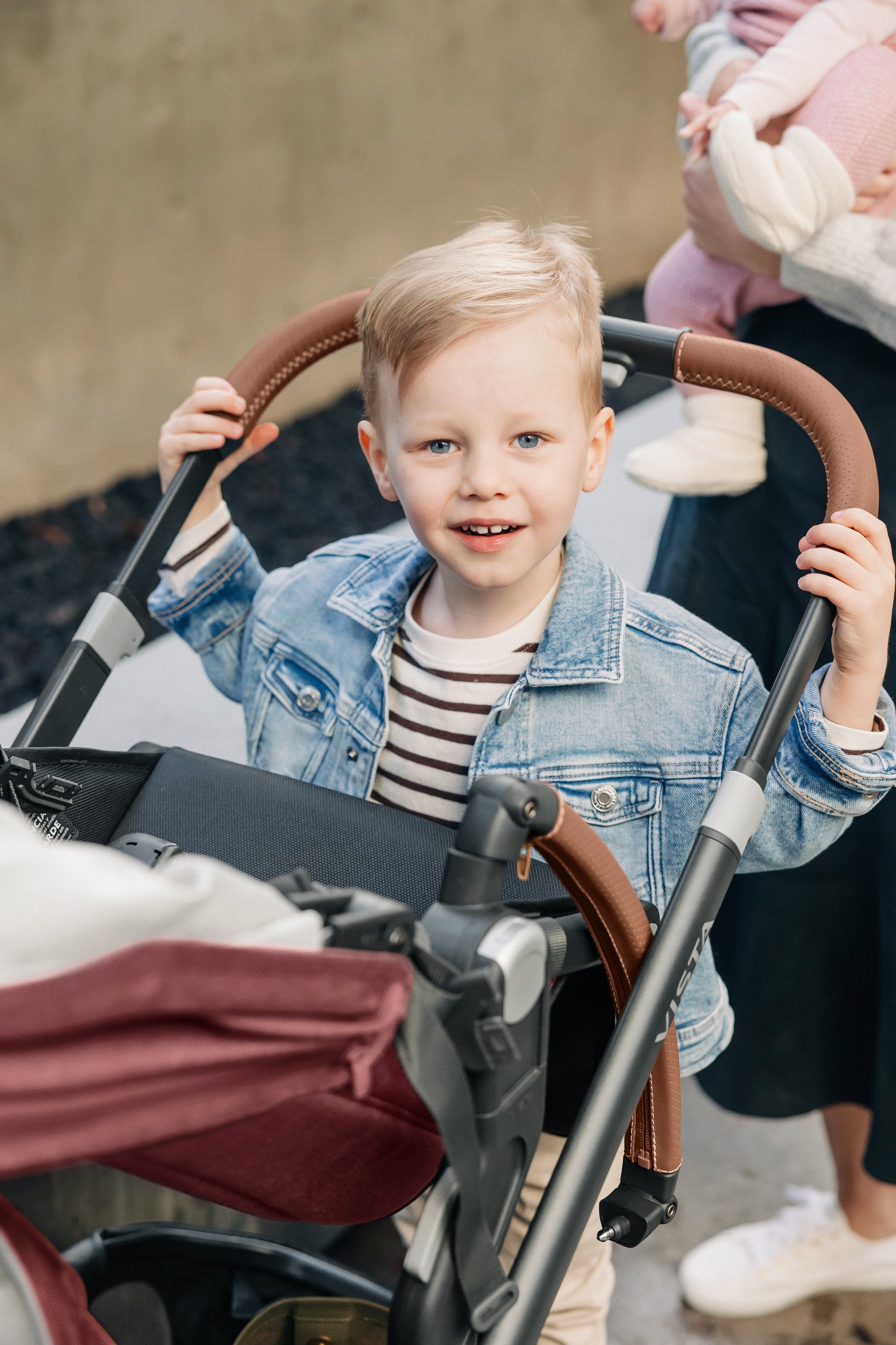 UPPAbaby piggyback board for vista stroller