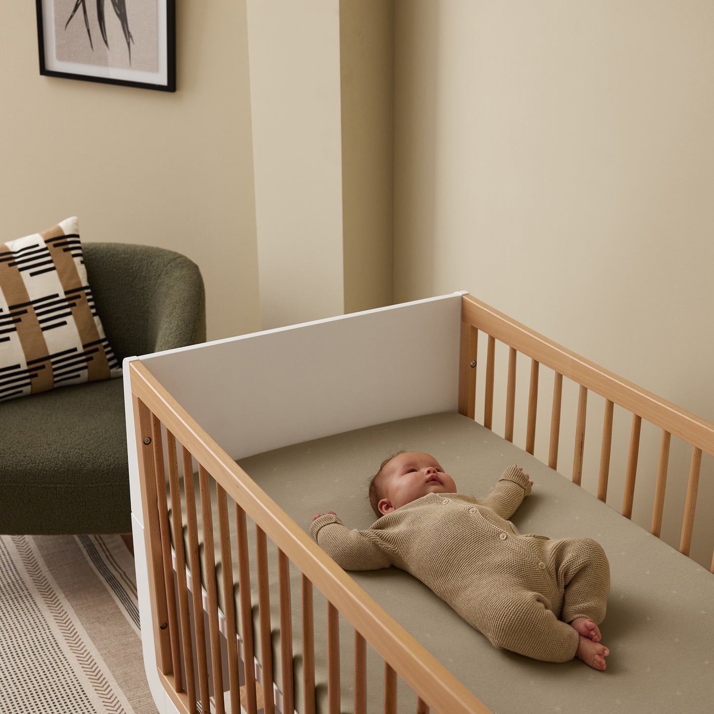 New Snuz Pack of 2 Fitted Crib Sheets