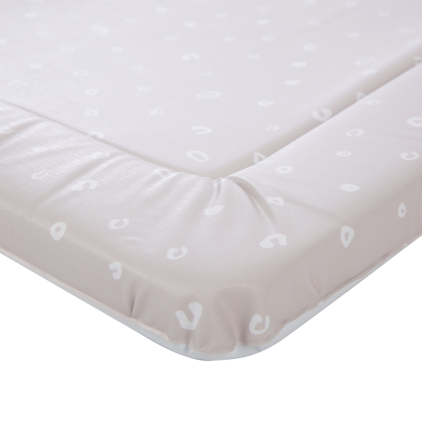 CuddleCo leopard latte changing mat