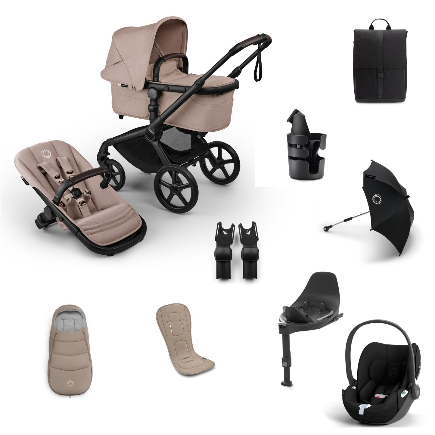 Bugaboo Fox 5 Renew Complete Bundle taupe