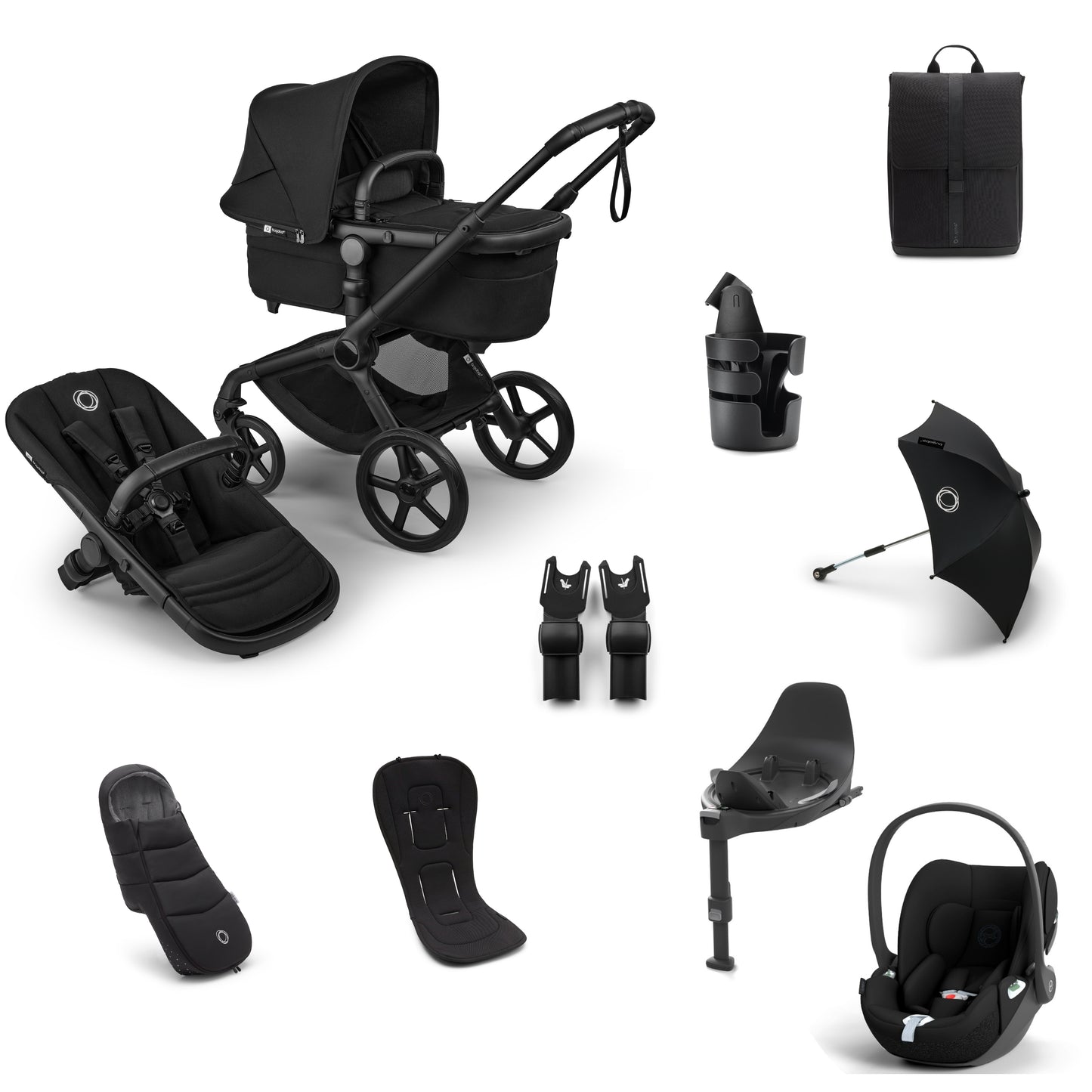 Bugaboo Fox 5 Renew Complete Bundle Heritage Black