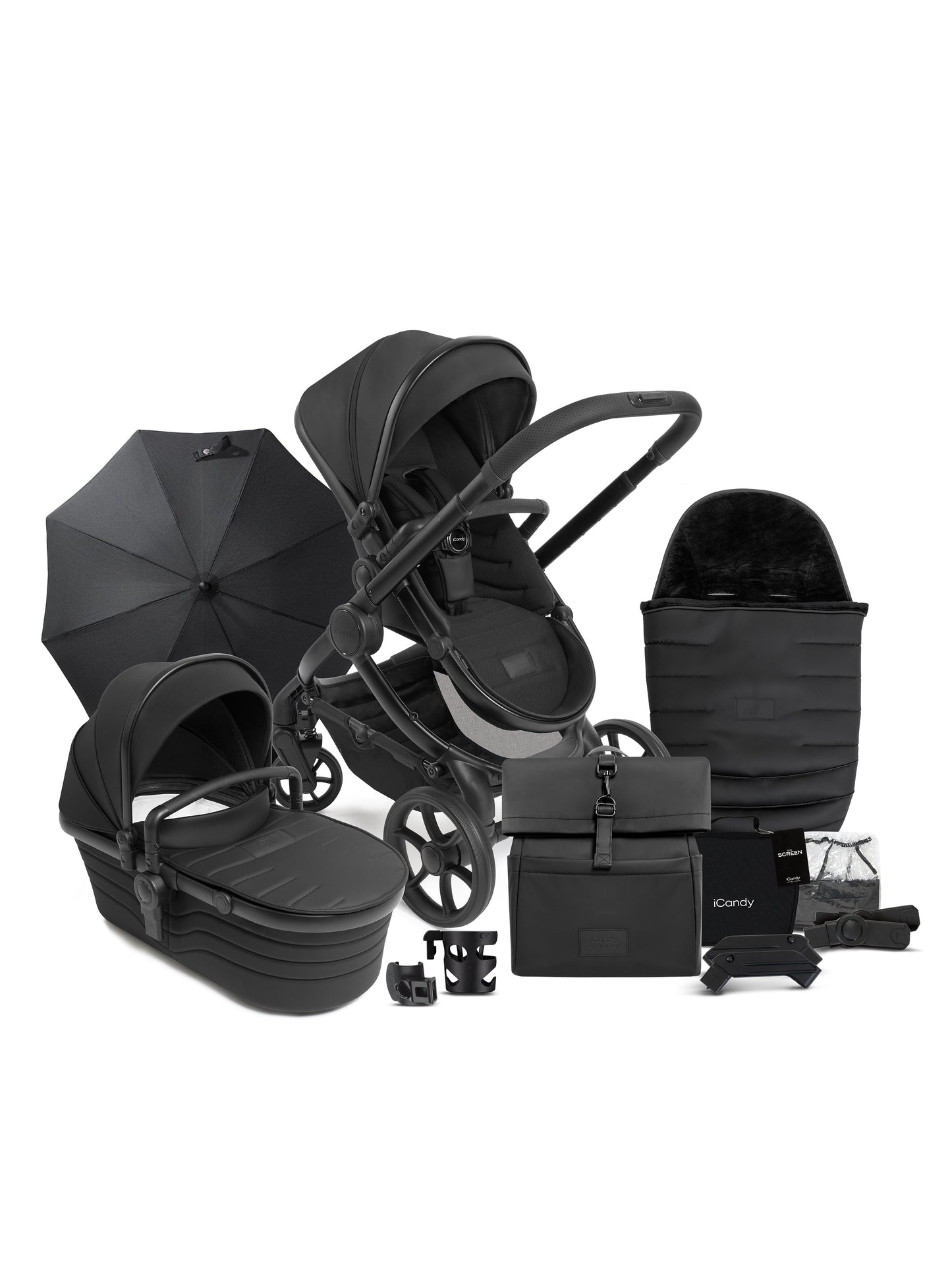 iCandy Peach 7 STUDIO pushchair complete with accessories