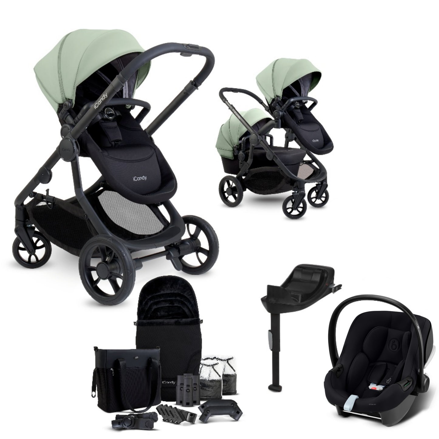 iCandy Orange 4 pistachio aton b2 bundle