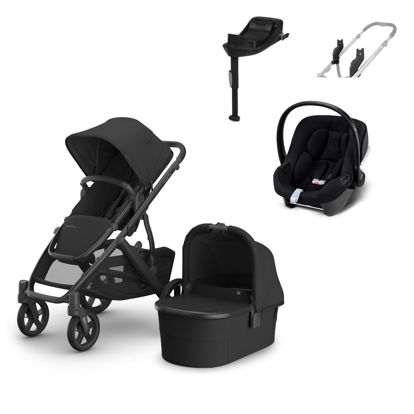 UPPAbaby Vista V3 Jake Aton B2 Travel System