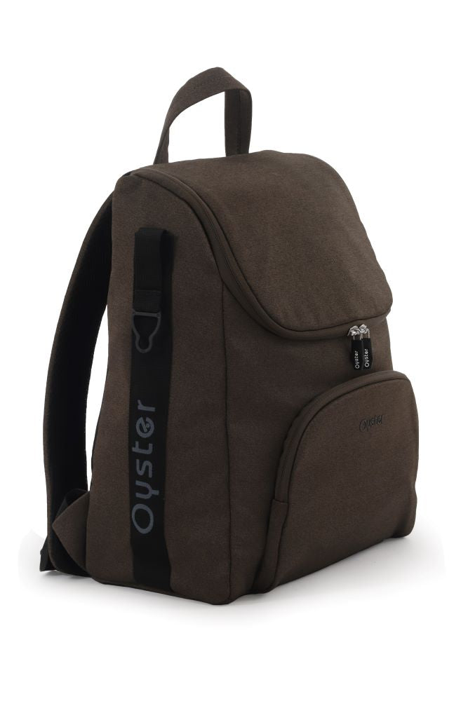 Oyster 4 changing bag in chocolate velvet