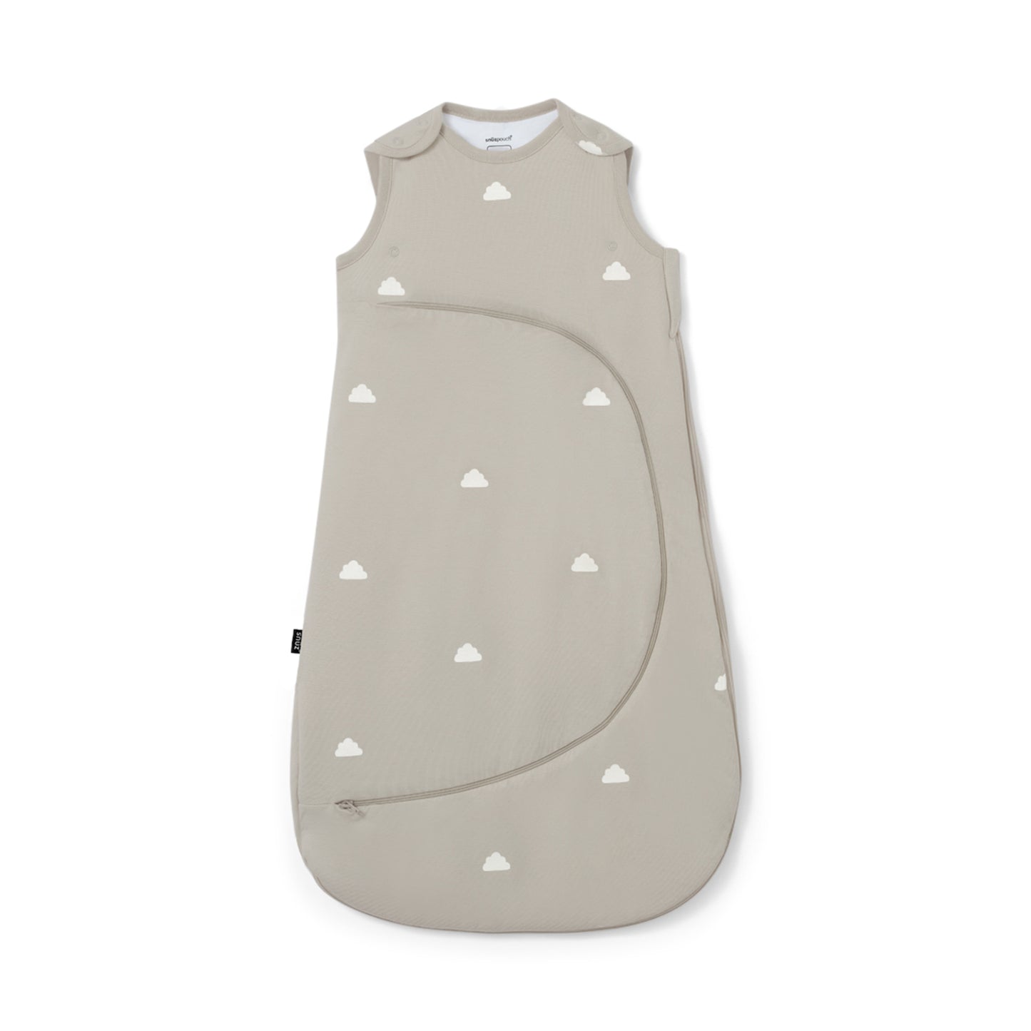 SnuzPouch 0-6 months in white cloud