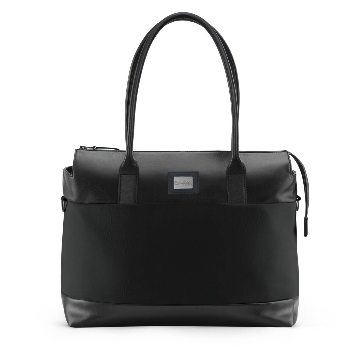 Cybex Platinum tote changing bag in deep black colour.