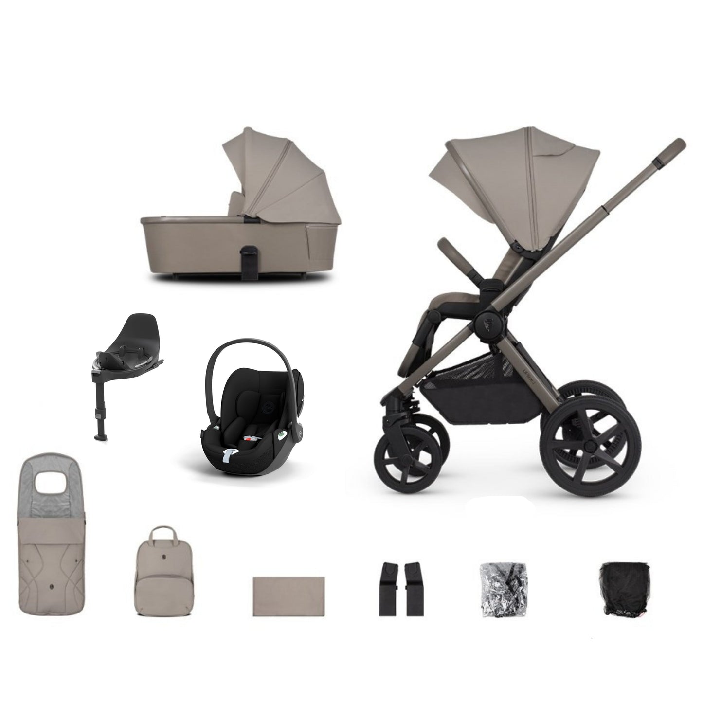 Venicci Upline Taupe with a Cloud T and Base