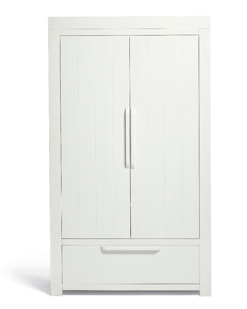 Mamas & Papas Franklin Wardrobe in Whitewash