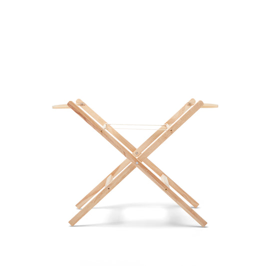 Wooden natural stand for moses basket