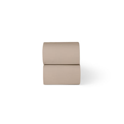Little green sheep organic cotton moses basket/pram fitted sheets in truffle brown colour.