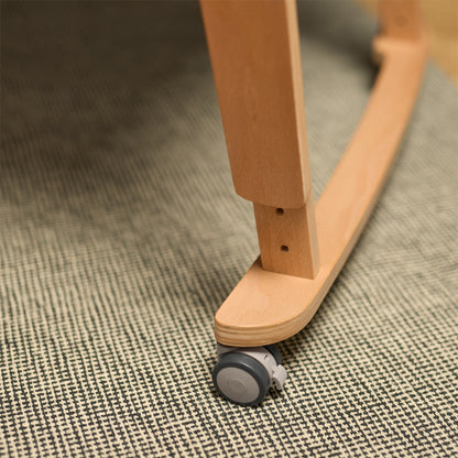 SnuzPod Studio bedside crib in Natural colour.