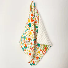 Little loves blanket in multi colour Jack print.