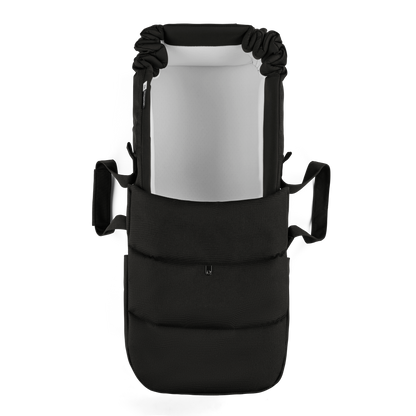 Bugaboo baby nest in black colourway to fit inside various pushchairs.