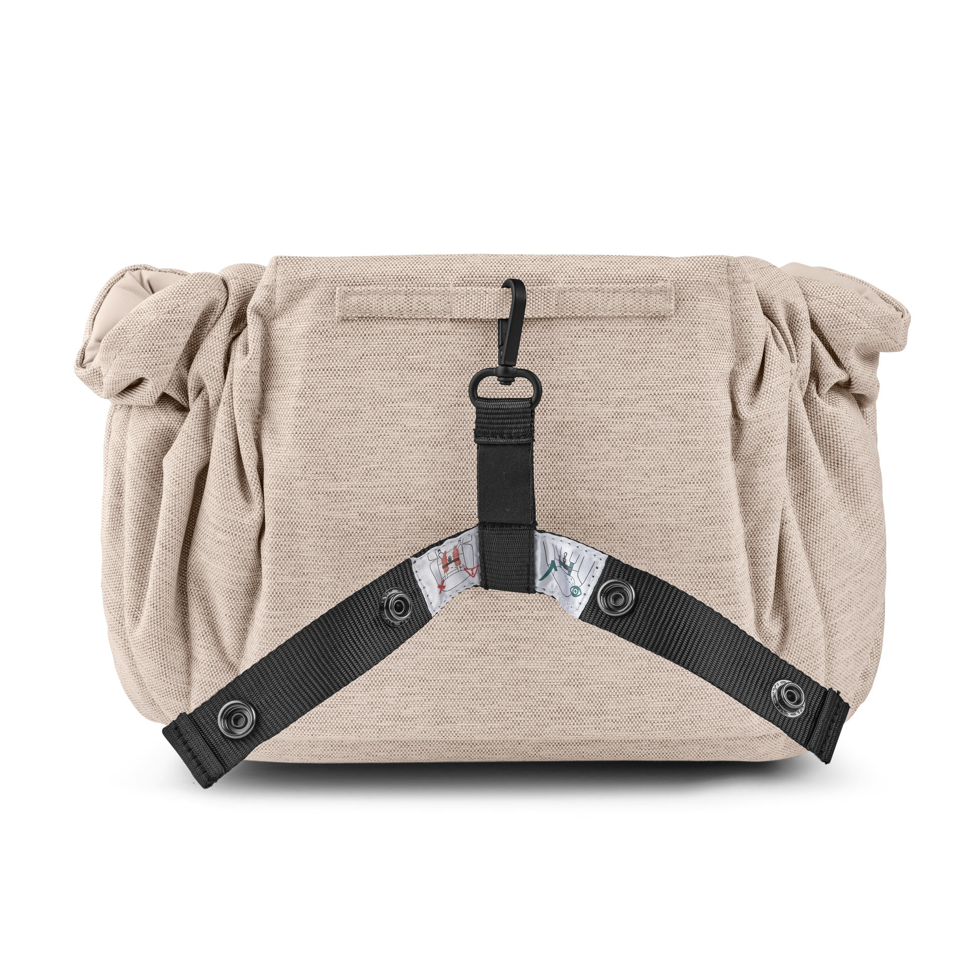 Bugaboo baby nest in desert taupe colourway to fit inside various pushchairs.