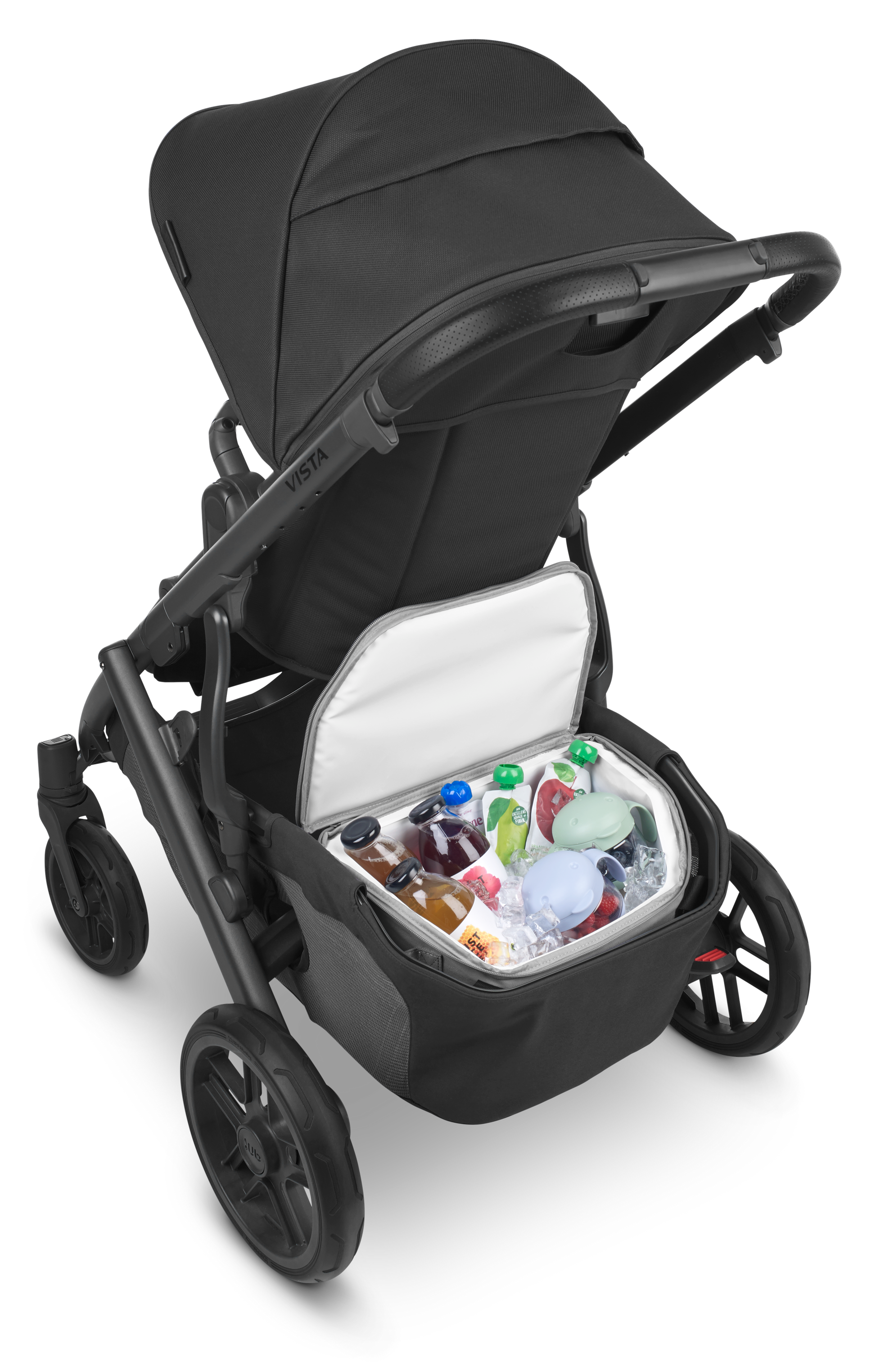 UPPAbaby Bevvy, the cooling box designed for stroller storage.