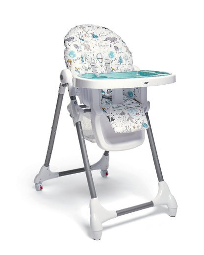 Mamas and Papas Snax highchair in happy planet