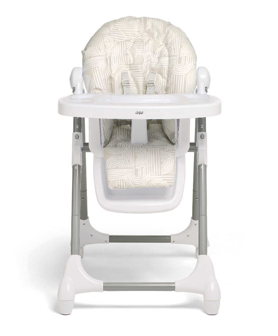 Mamas and Papas Snax highchair in woven natural