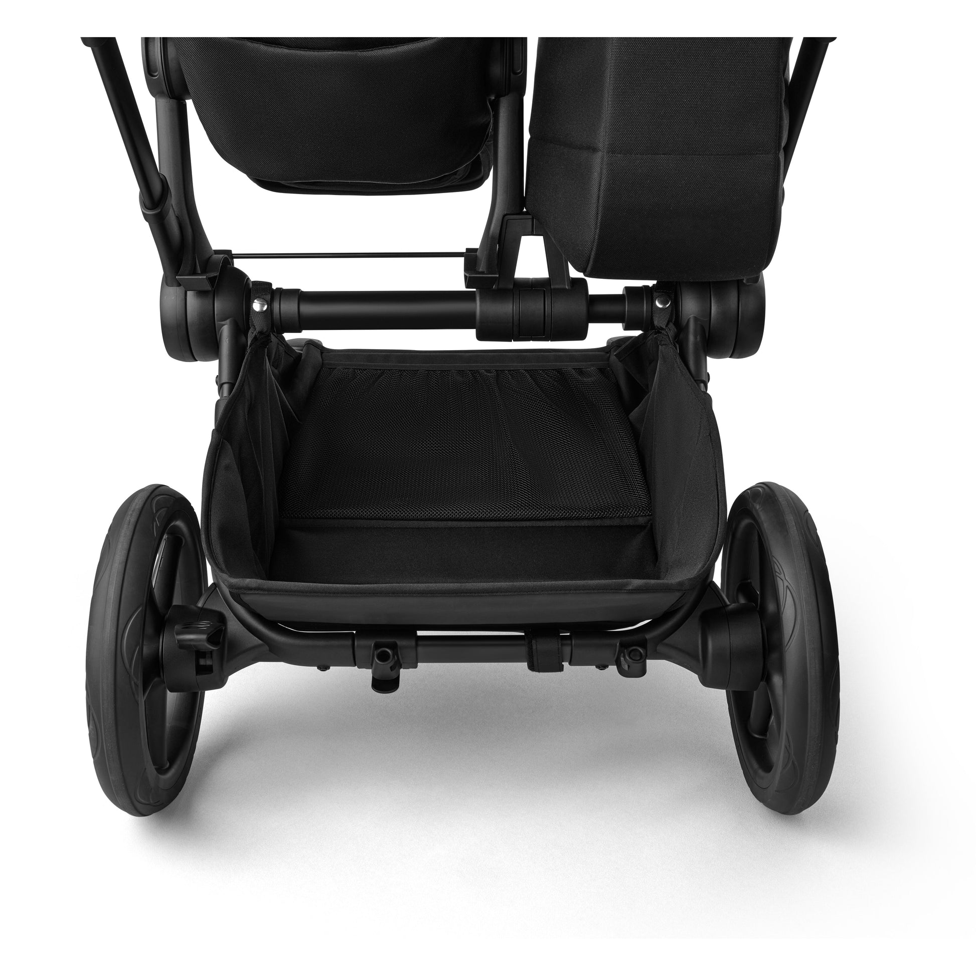 Bugaboo Donkey 6 pushchair single mode in heritage black colour.