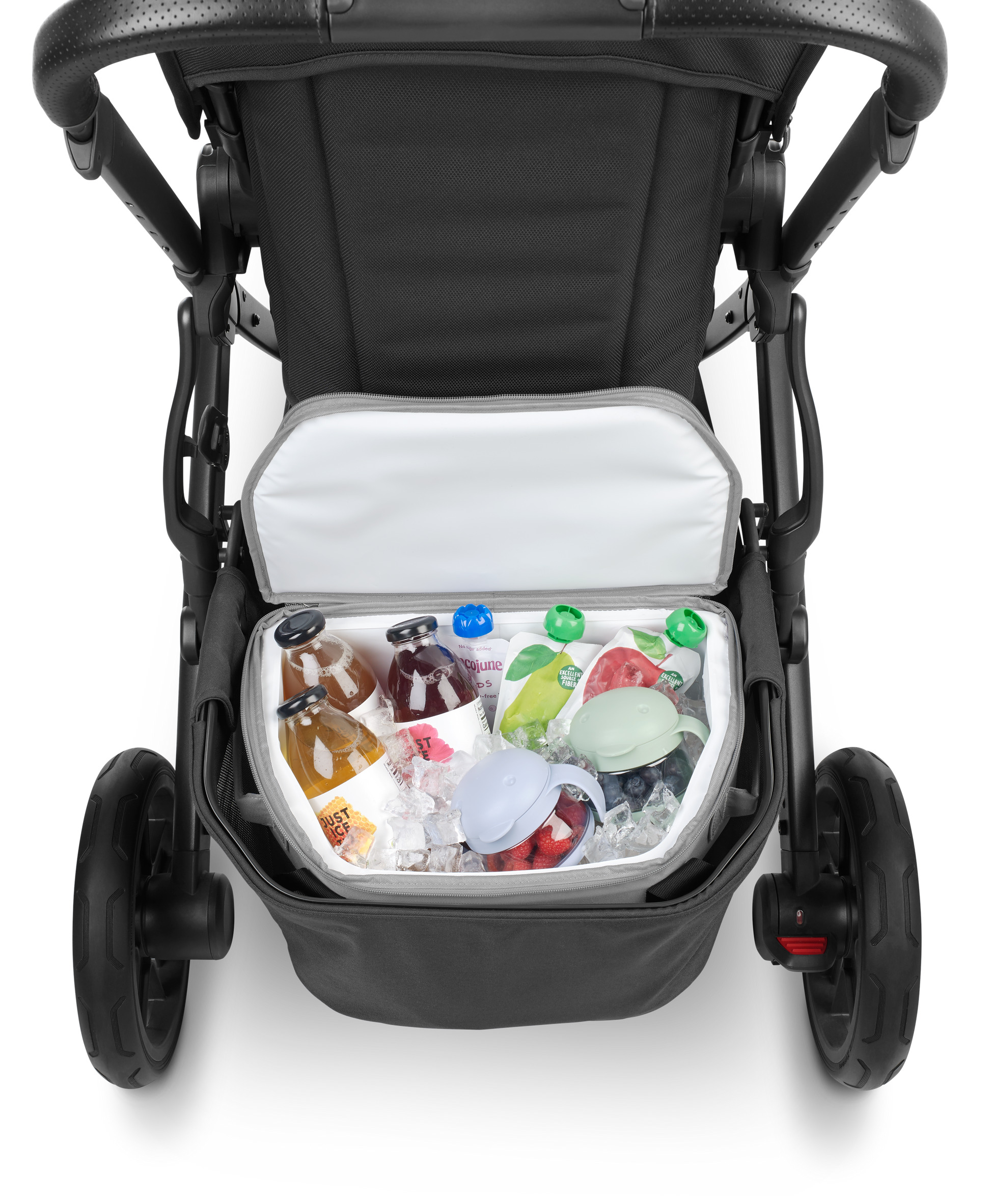 UPPAbaby Bevvy, the cooling box designed for stroller storage.