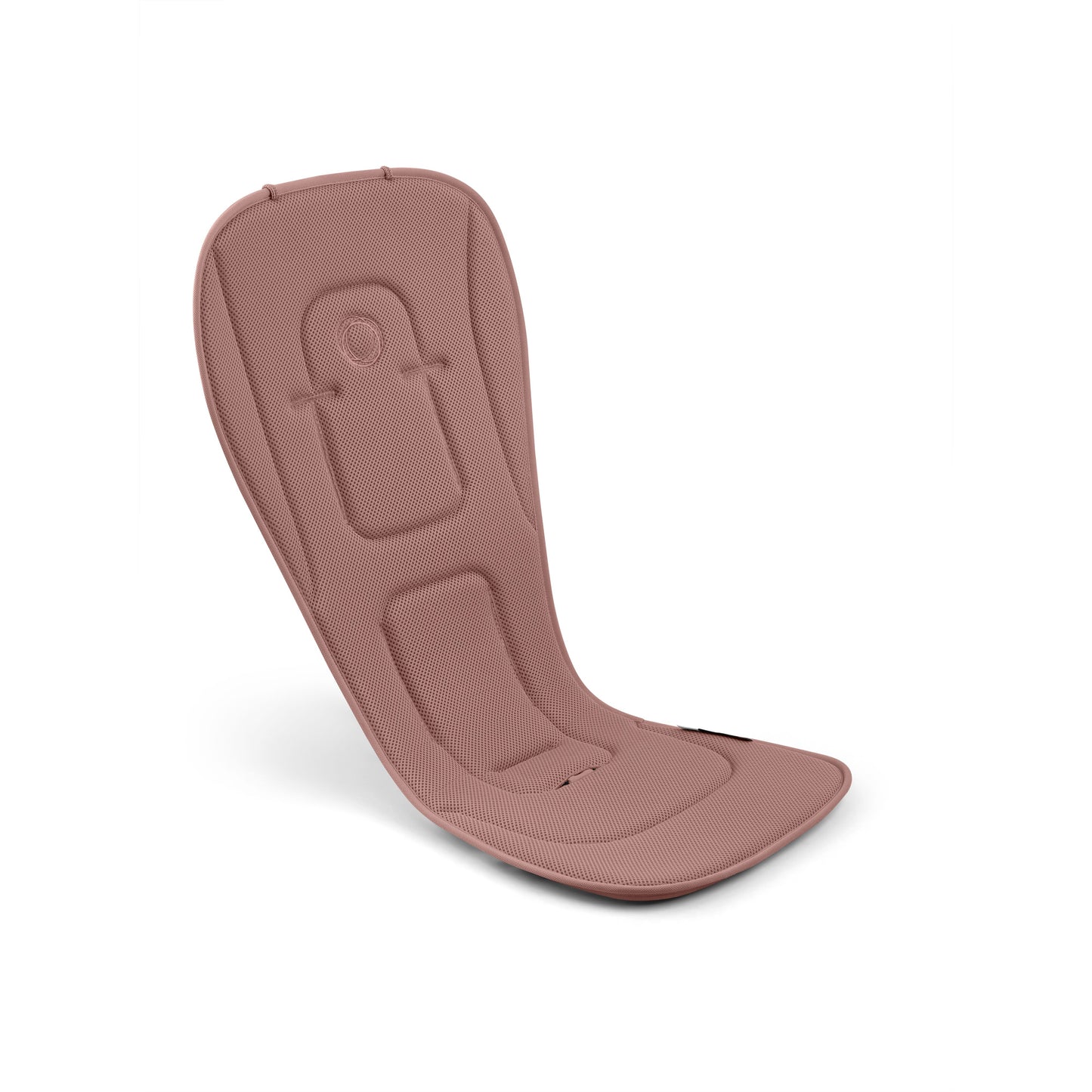 Bugaboo seat liner in dusty pink colourway.