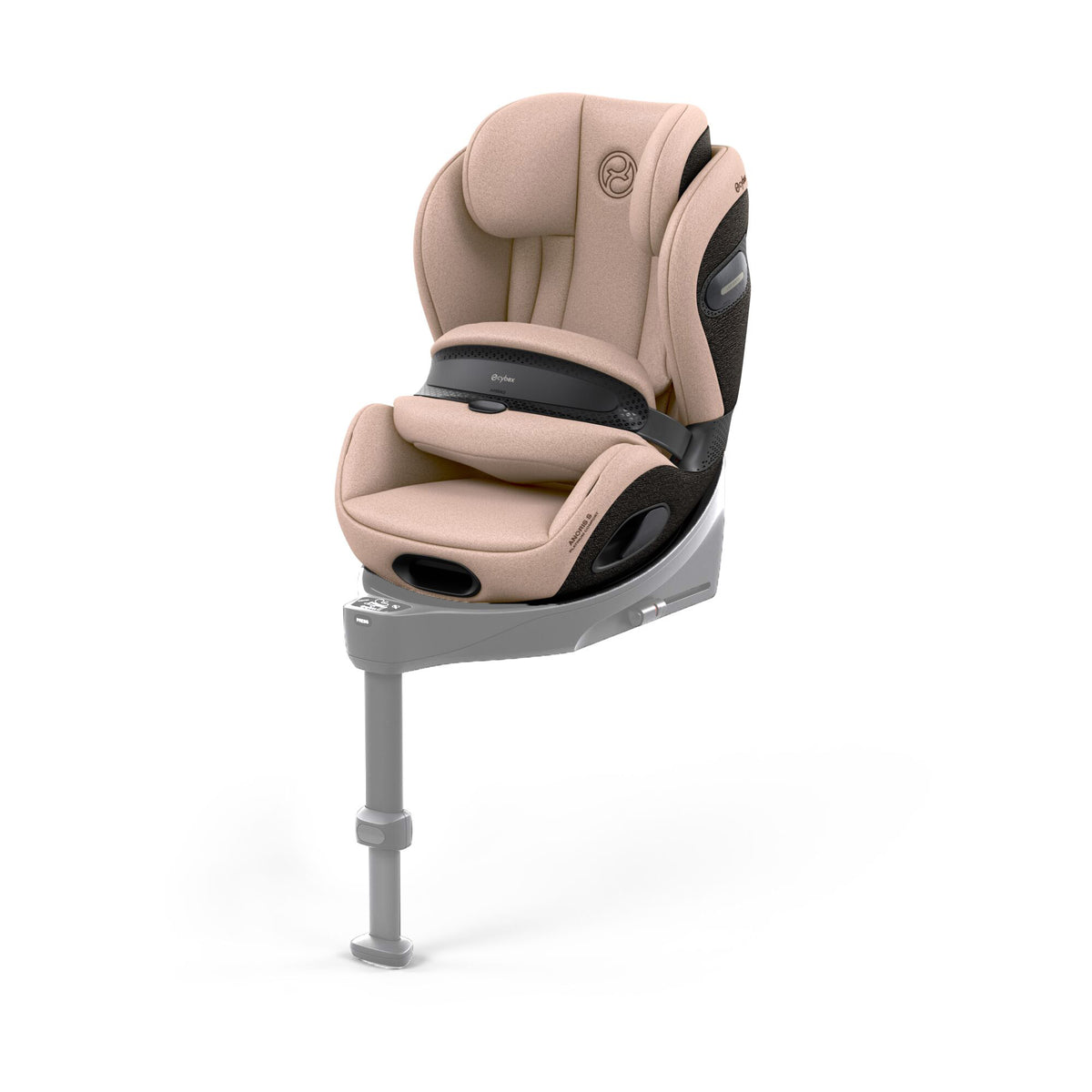 Cybex anoris s car seat with airbag in cozy beige colour, without base.