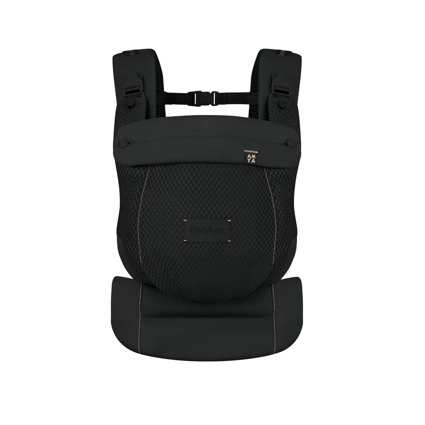 Cybex Amya baby carrier in magic black colour way.