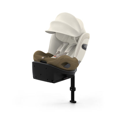 Cybex sirona Si swivel car seat complete with isofix base in jade green style colour.