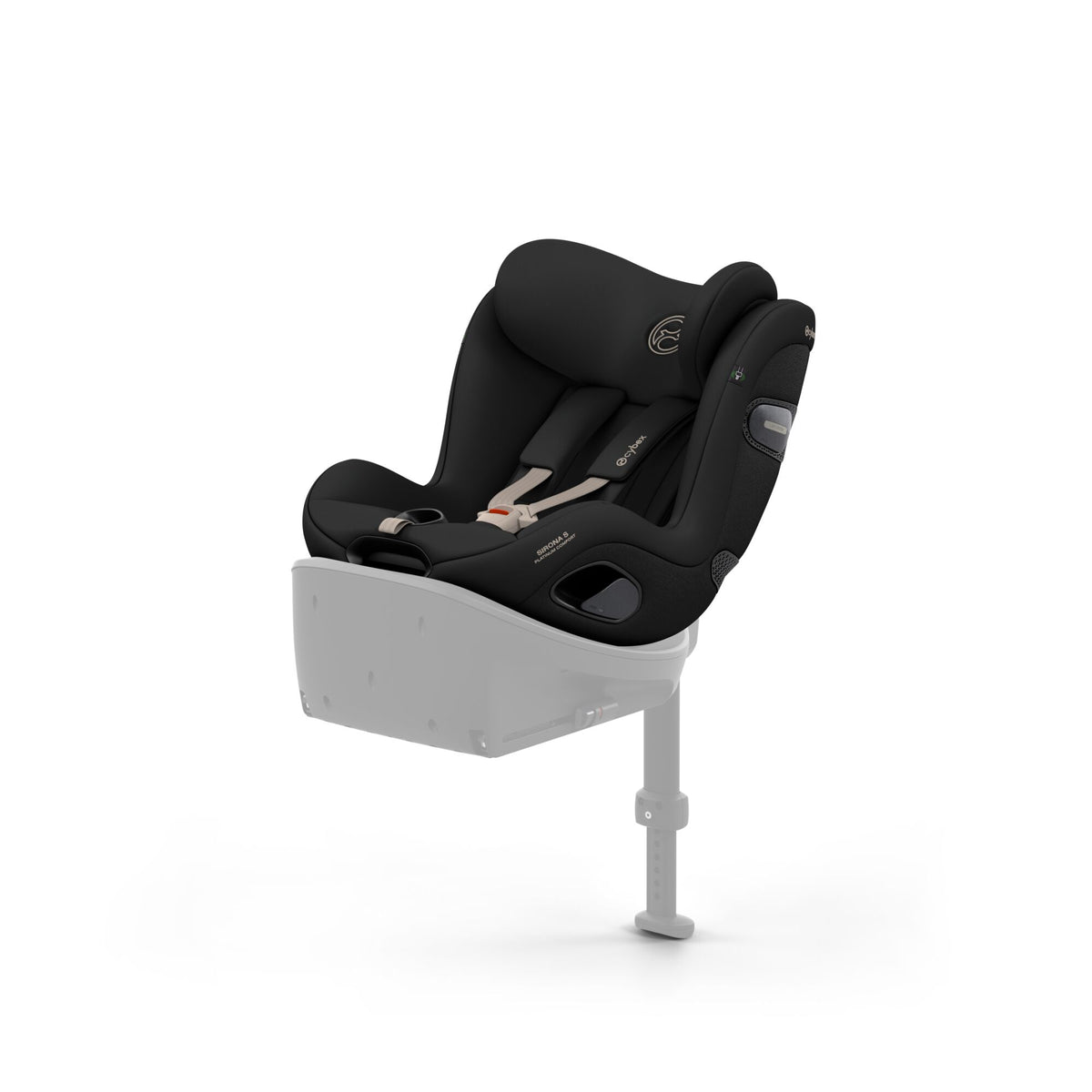 Cybex Sirona S car seat without base, in sepia black colour way.