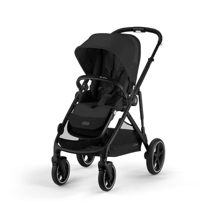 Gazelle pushchair in moon black.