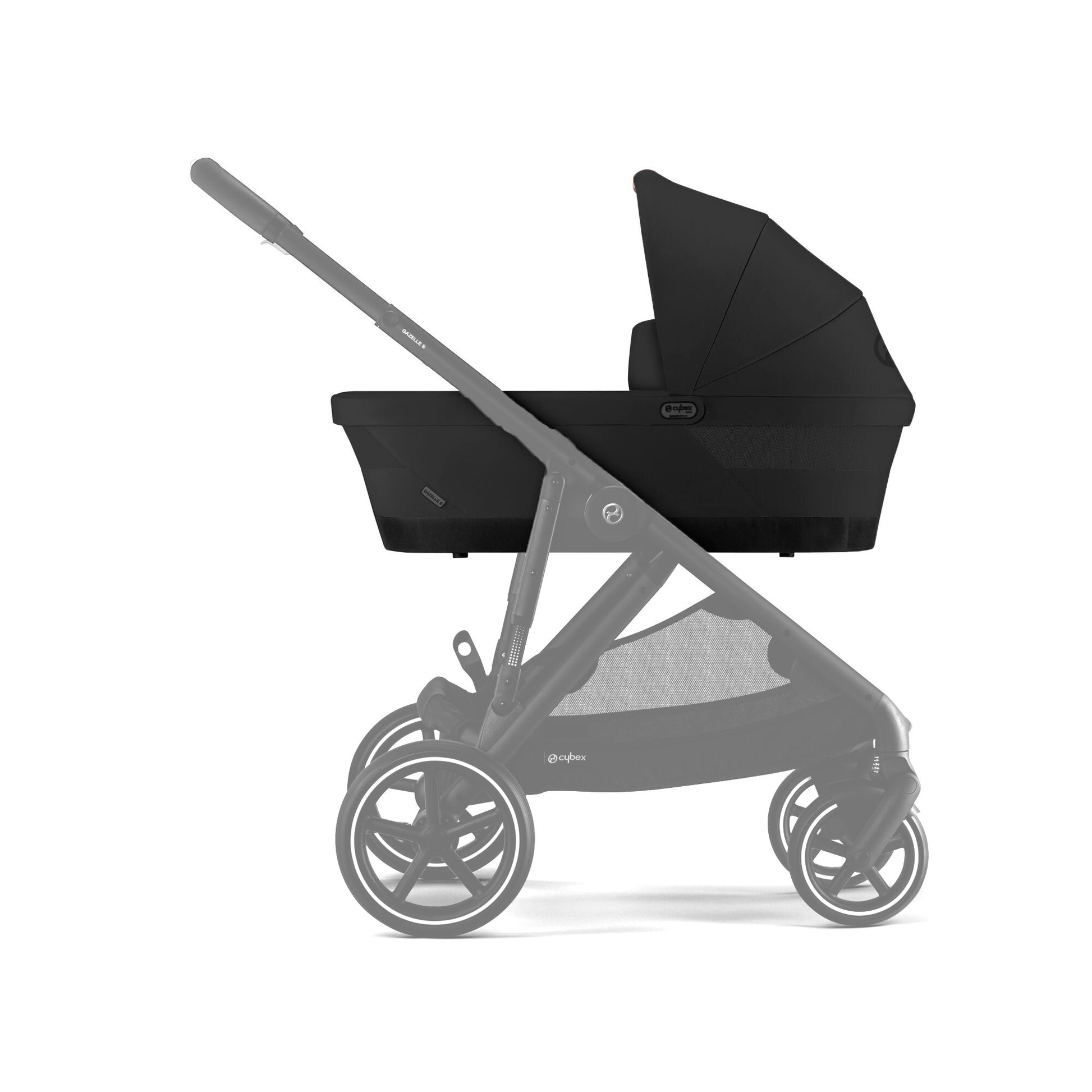 Gazeele cot s in moon black.