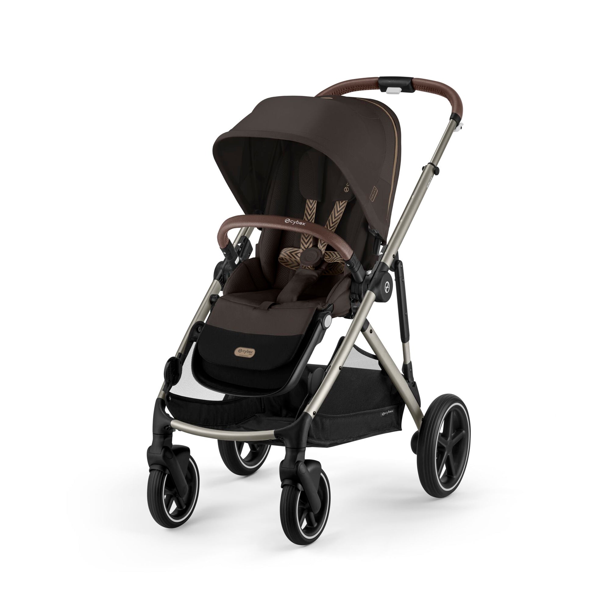 Gazelle pushchair in chocolate brown