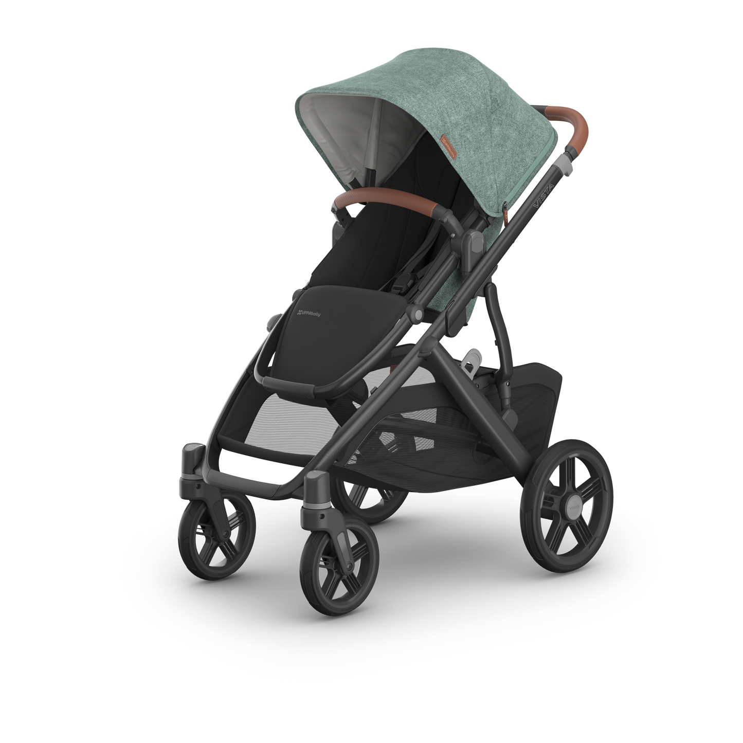 UPPAbaby Vista V3 in Gwen, featuring a stroller.