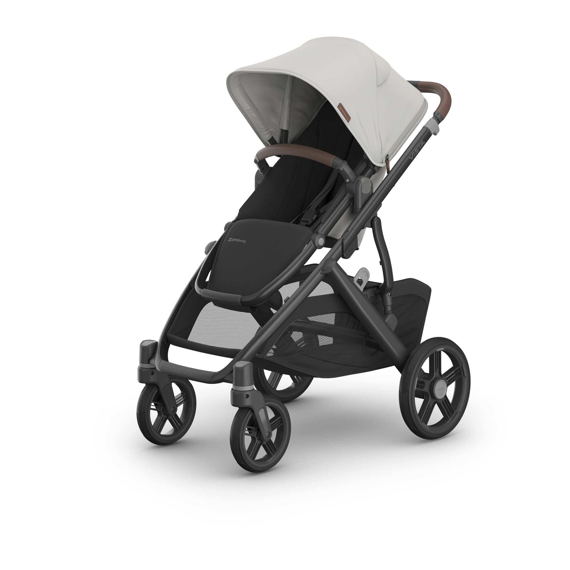 UPPAbaby Vista V3 In Savannah showcasing a stroller 