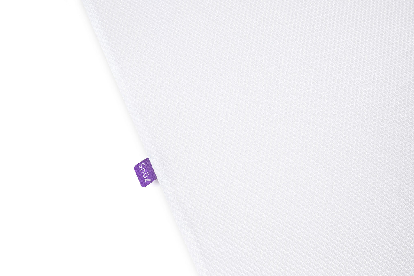 Replacement white mattress for various snuzpod cribs.
