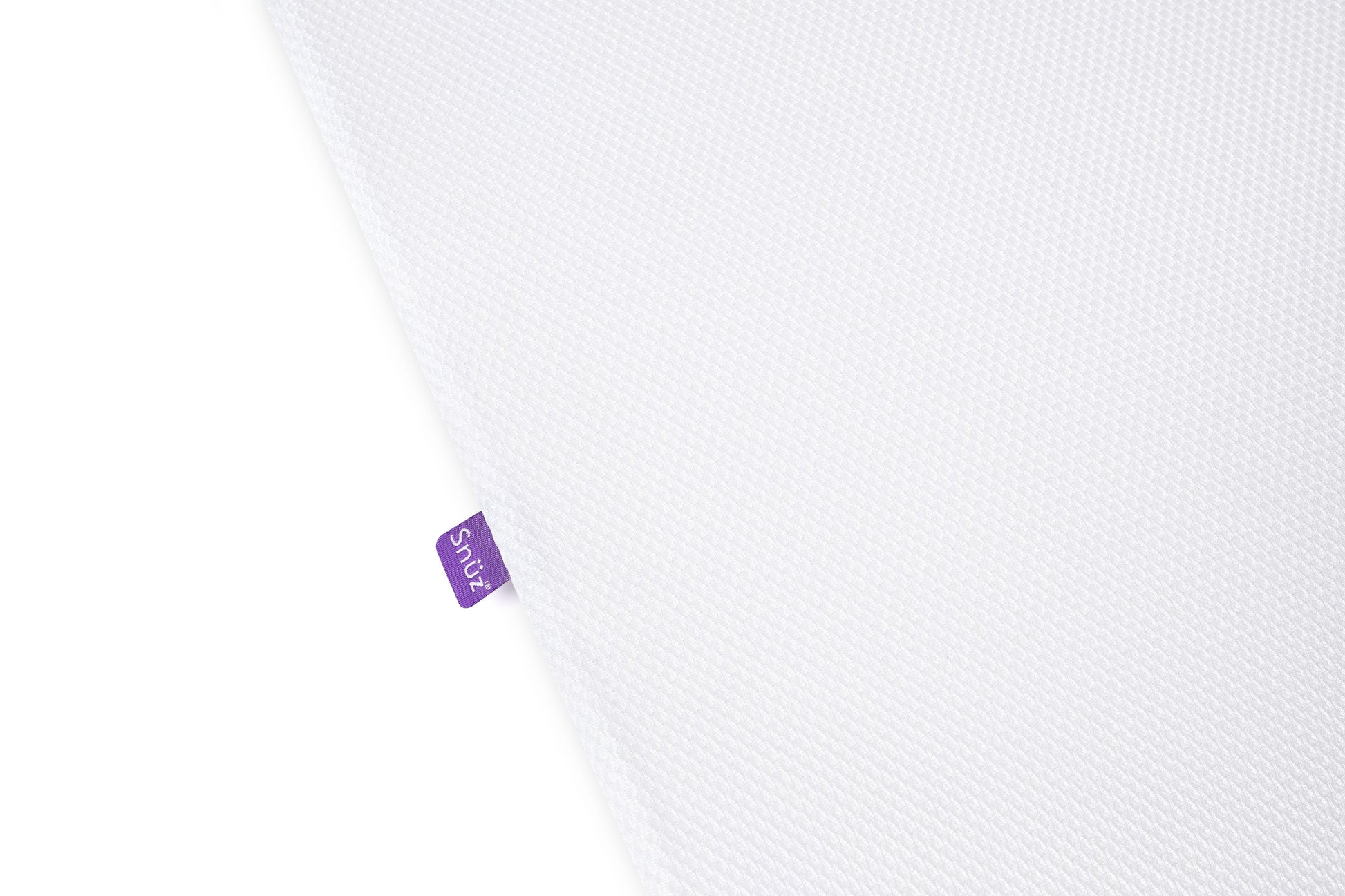 Replacement white mattress for various snuzpod cribs.