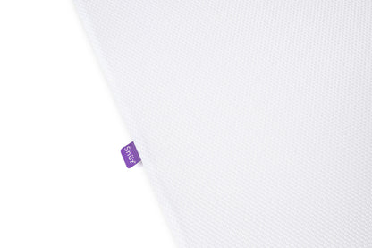 Replacement white mattress for various snuzpod cribs.