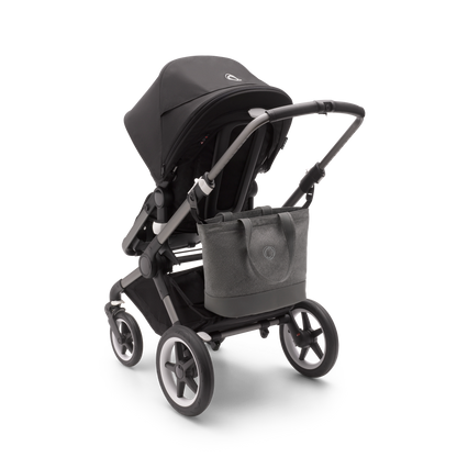 Bugaboo changing bag in grey melange colour.
