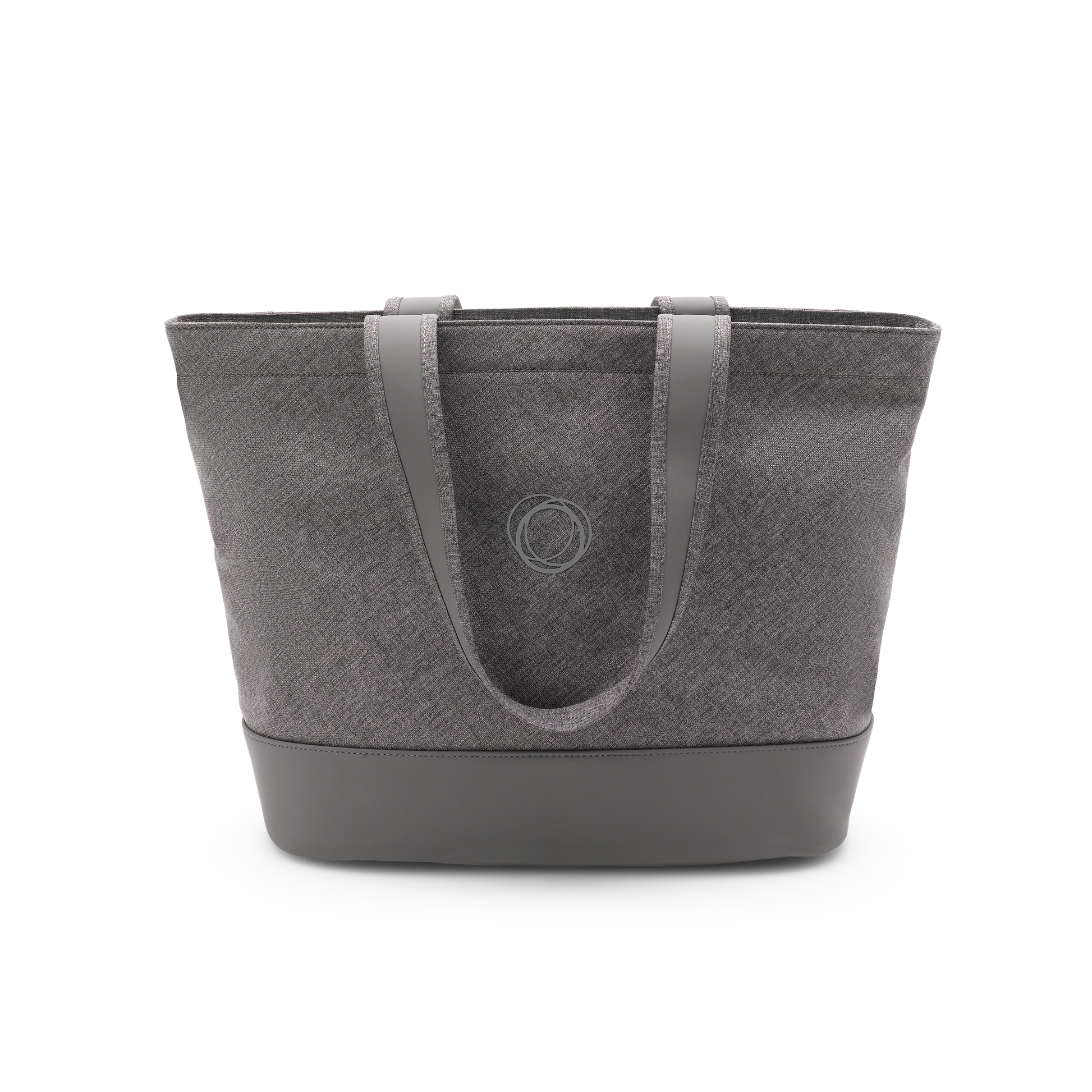 Bugaboo changing bag in grey melange colour.