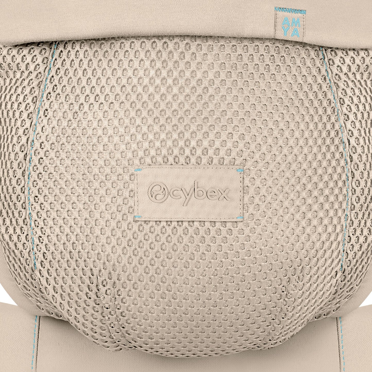 Cybex Amya baby carrier in almond beige colour way.