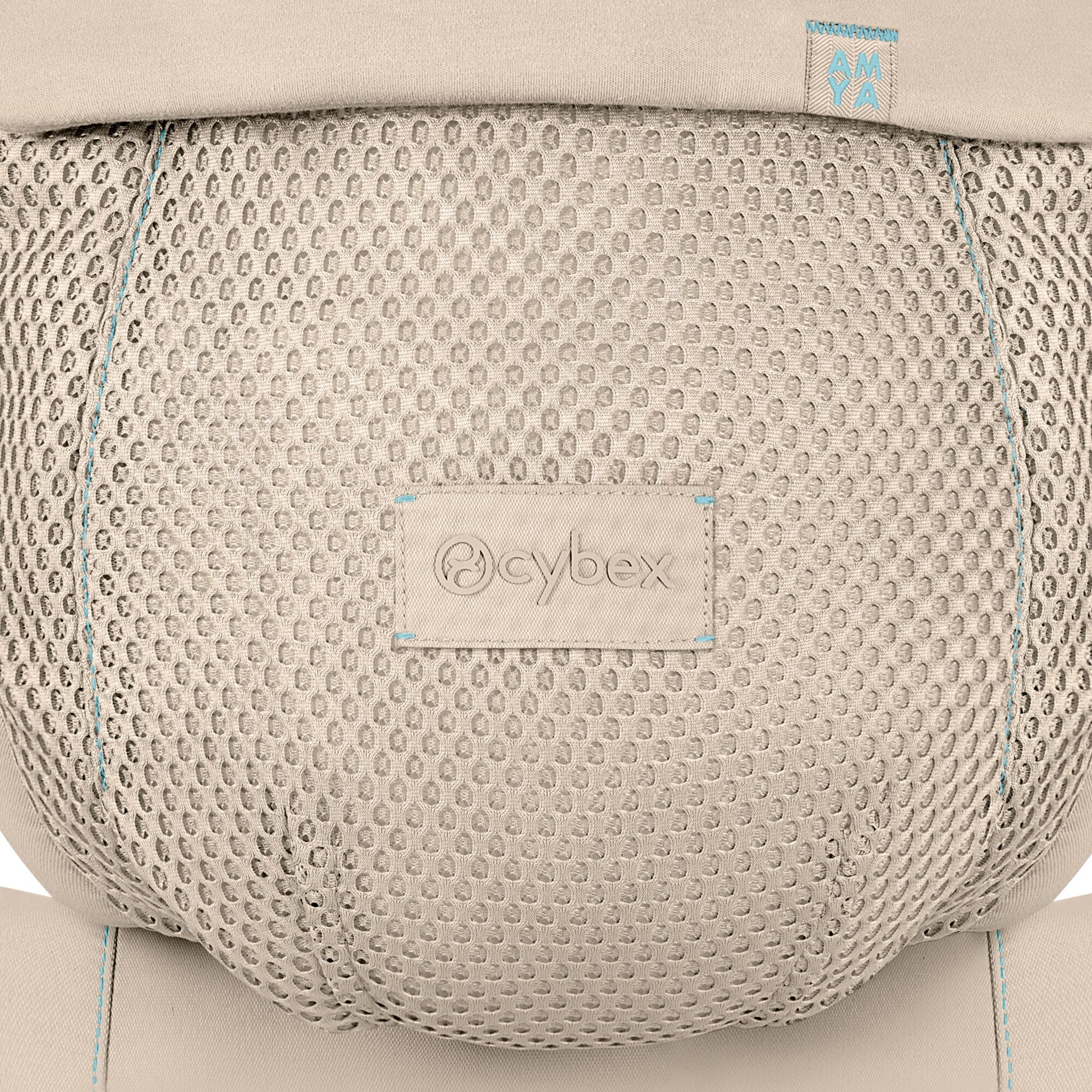 Cybex Amya baby carrier in almond beige colour way.