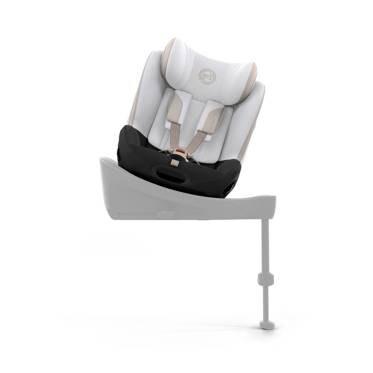 Cybex Sirona S car seat without base, in off white style colour way.