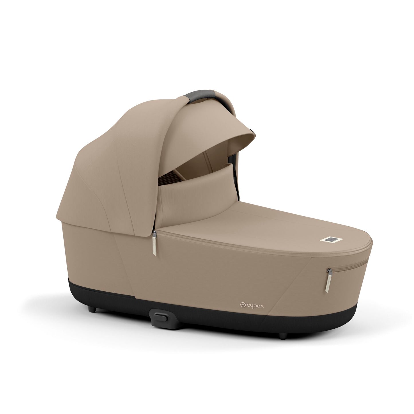 Cybex Lux Carrycot in cozy beige.