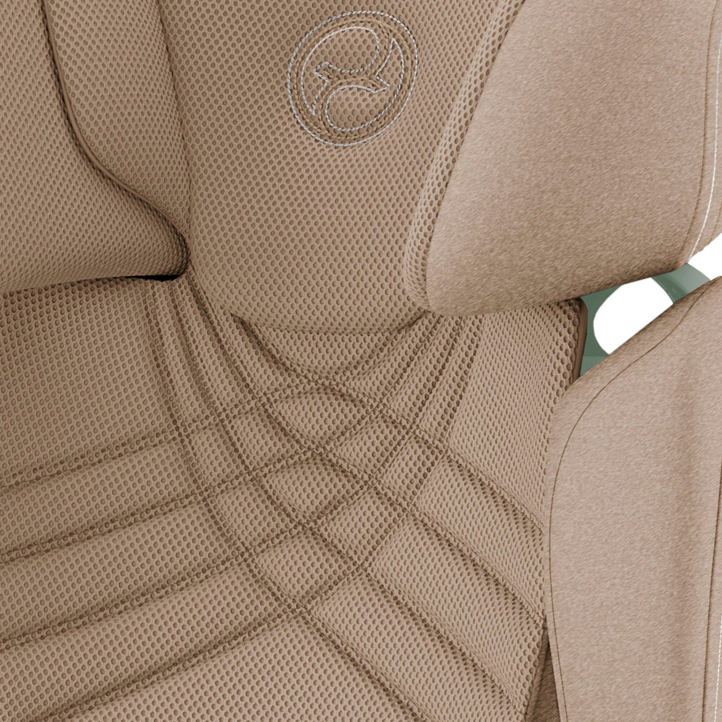 Cybex Solution T mirage in Cozy Beige Plus colour.