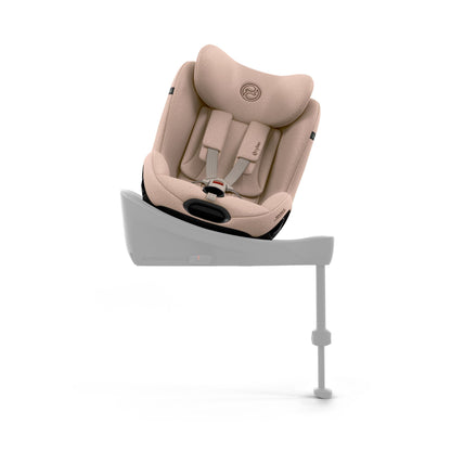 Cybex Sirona S car seat without base, in cozy beige colour way,.