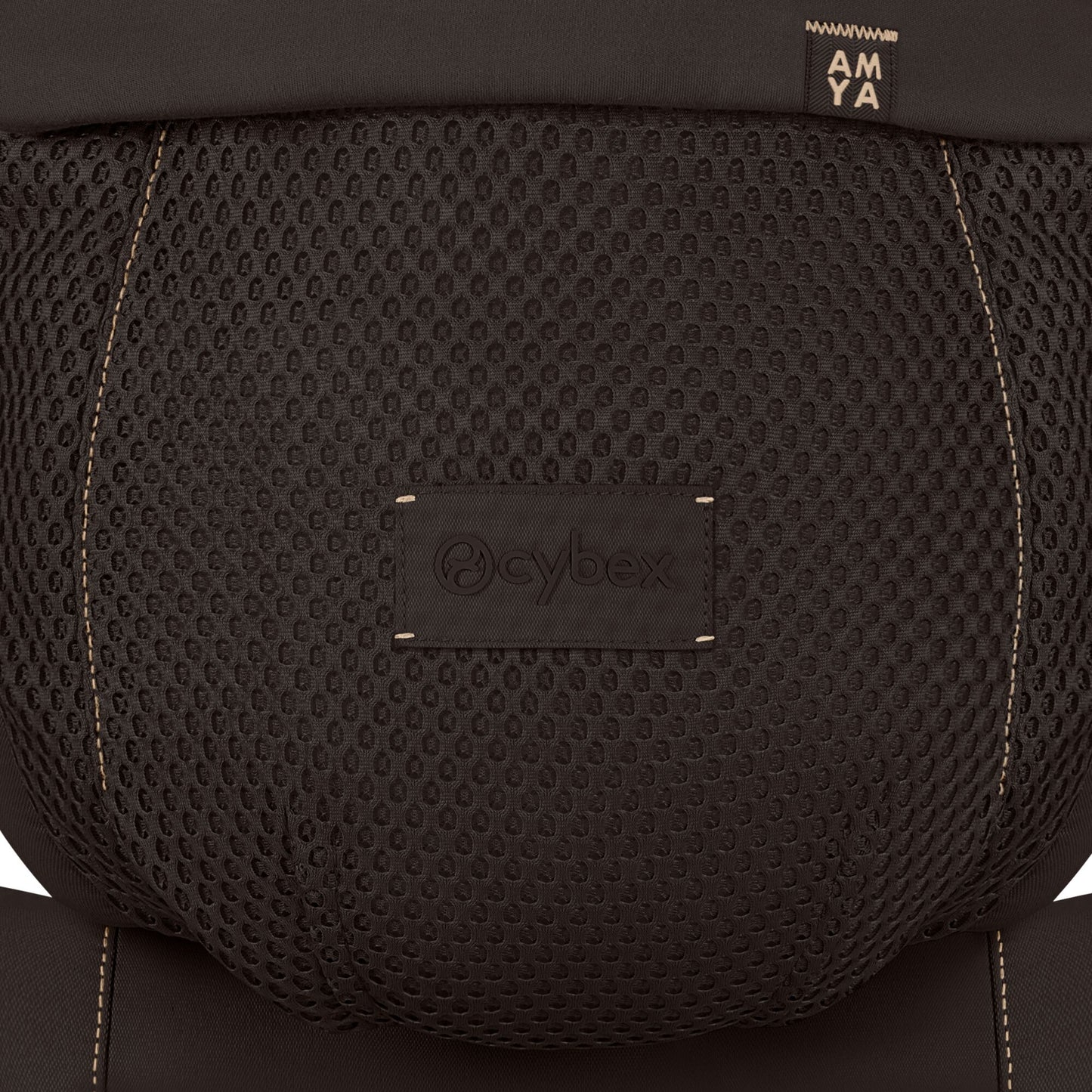 Cybex Amya baby carrier in chocolate brown colour way.